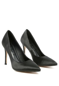 FIZZY GOBLET SATIN STILETTO PUMPS - Happily Ever Atchison Shop Co.