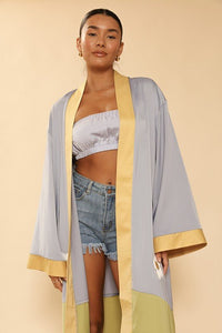 Flower Field Kimono - Happily Ever Atchison Shop Co.