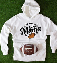 Football Mama with Football Hoodie Sweatshirt - Happily Ever Atchison Shop Co.