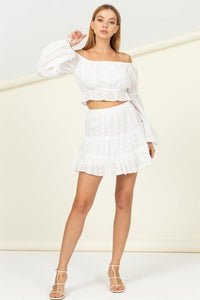 Forever Classy High Waist Tiered Mini Skirt - Happily Ever Atchison Shop Co.