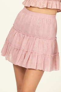 Forever Classy High Waist Tiered Mini Skirt - Happily Ever Atchison Shop Co.