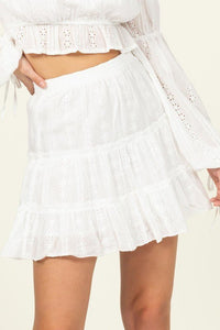 Forever Classy High Waist Tiered Mini Skirt - Happily Ever Atchison Shop Co.