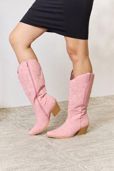 Forever Link Knee High Cowboy Boots - Happily Ever Atchison Shop Co.