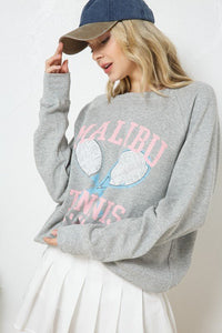 French Terry Graphic Sweatshirt - Happily Ever Atchison Shop Co.