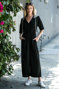 French Terry Jumpsuit w/Pockets - Happily Ever Atchison Shop Co.