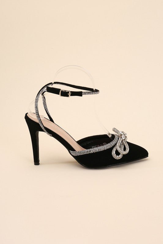 FREYA - 5 Double Bow Heel - Happily Ever Atchison Shop Co.