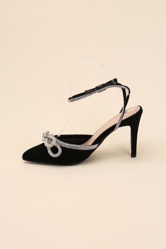 FREYA - 5 Double Bow Heel - Happily Ever Atchison Shop Co.