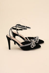 FREYA - 5 Double Bow Heel - Happily Ever Atchison Shop Co.