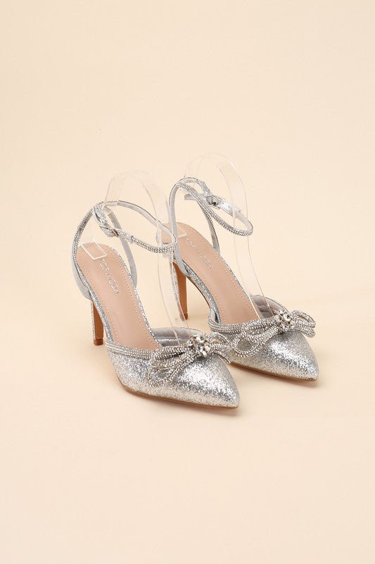 FREYA - 5 Double Bow Heel - Happily Ever Atchison Shop Co.