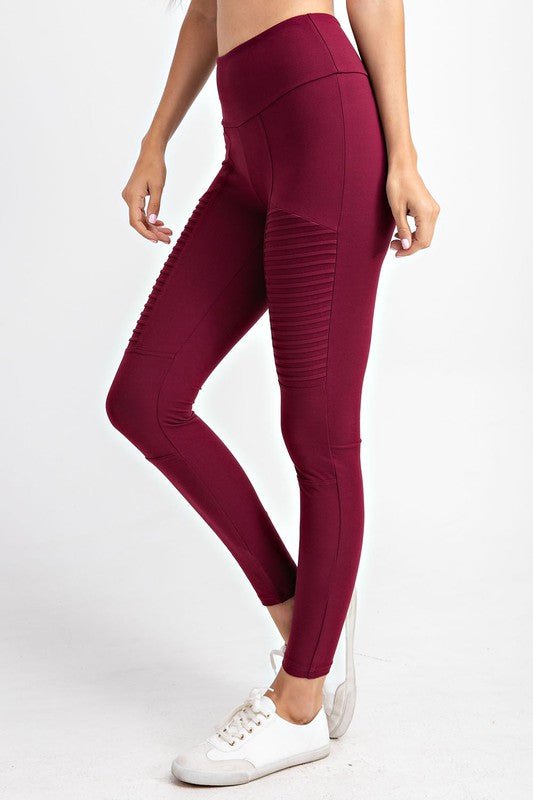 Full Length Moto Leggings - Happily Ever Atchison Shop Co.