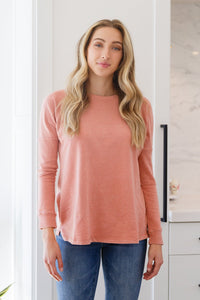 Fun Beginnings Raglan Top In Dusty Mauve - Happily Ever Atchison Shop Co.