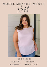 Fundamentals Ribbed Seamless Reversible Tank in Brown - Happily Ever Atchison Shop Co.