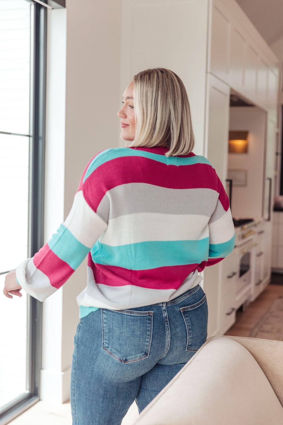 Get It Started Striped Sweater - Happily Ever Atchison Shop Co.
