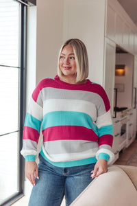 Get It Started Striped Sweater - Happily Ever Atchison Shop Co.