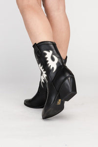 GIGA Western High Ankle Boots - Happily Ever Atchison Shop Co.