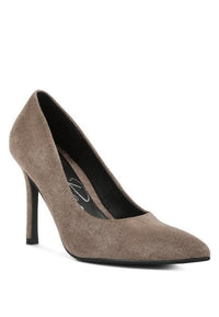 Gilmore Seude Formal Stiletto Pumps - Happily Ever Atchison Shop Co.