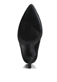 Gilmore Seude Formal Stiletto Pumps - Happily Ever Atchison Shop Co.