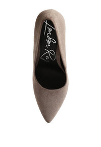 Gilmore Seude Formal Stiletto Pumps - Happily Ever Atchison Shop Co.