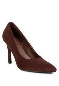 Gilmore Seude Formal Stiletto Pumps - Happily Ever Atchison Shop Co.