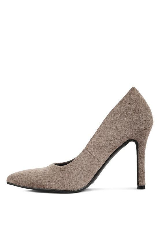 Gilmore Seude Formal Stiletto Pumps - Happily Ever Atchison Shop Co.