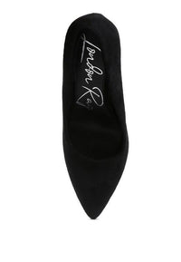 Gilmore Seude Formal Stiletto Pumps - Happily Ever Atchison Shop Co.