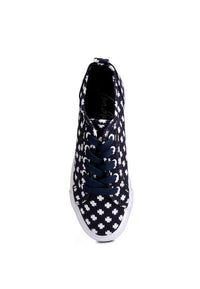 Glam Doll Knitted Sliver Platform Sneakers - Happily Ever Atchison Shop Co.