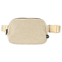 Glitter Tiny Mesh Fanny Pack - Authentic C.C Brand - Happily Ever Atchison Shop Co.