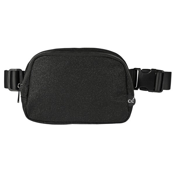 Glitter Tiny Mesh Fanny Pack - Authentic C.C Brand - Happily Ever Atchison Shop Co.