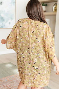 Go Anywhere Floral Kimono - Happily Ever Atchison Shop Co.