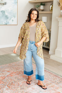 Go Anywhere Floral Kimono - Happily Ever Atchison Shop Co.