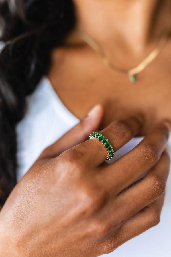 Green With Envy Ring - Happily Ever Atchison Shop Co.