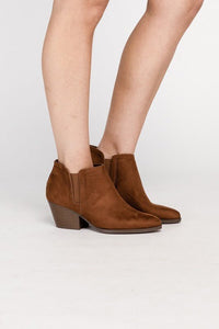 GWEN Suede Ankle Boots - Happily Ever Atchison Shop Co.