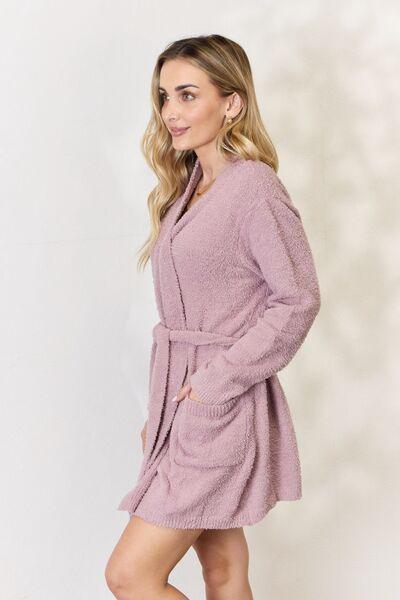 Hailey & Co Tie Front Long Sleeve Cardigan - Happily Ever Atchison Shop Co.