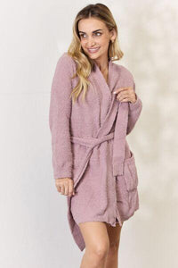 Hailey & Co Tie Front Long Sleeve Cardigan - Happily Ever Atchison Shop Co.