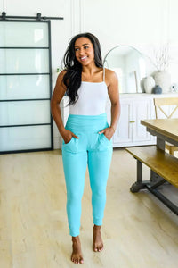 Haley Ruched Waist Legging in Seven Colors - Happily Ever Atchison Shop Co.