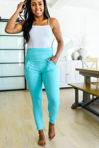 Haley Ruched Waist Legging in Seven Colors - Happily Ever Atchison Shop Co.