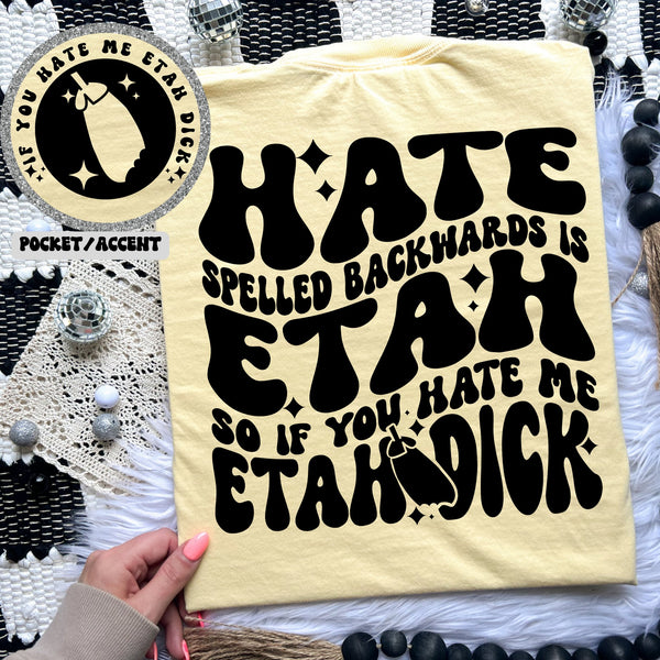 Hate Backwards Graphic Tee - Happily Ever Atchison Shop Co.