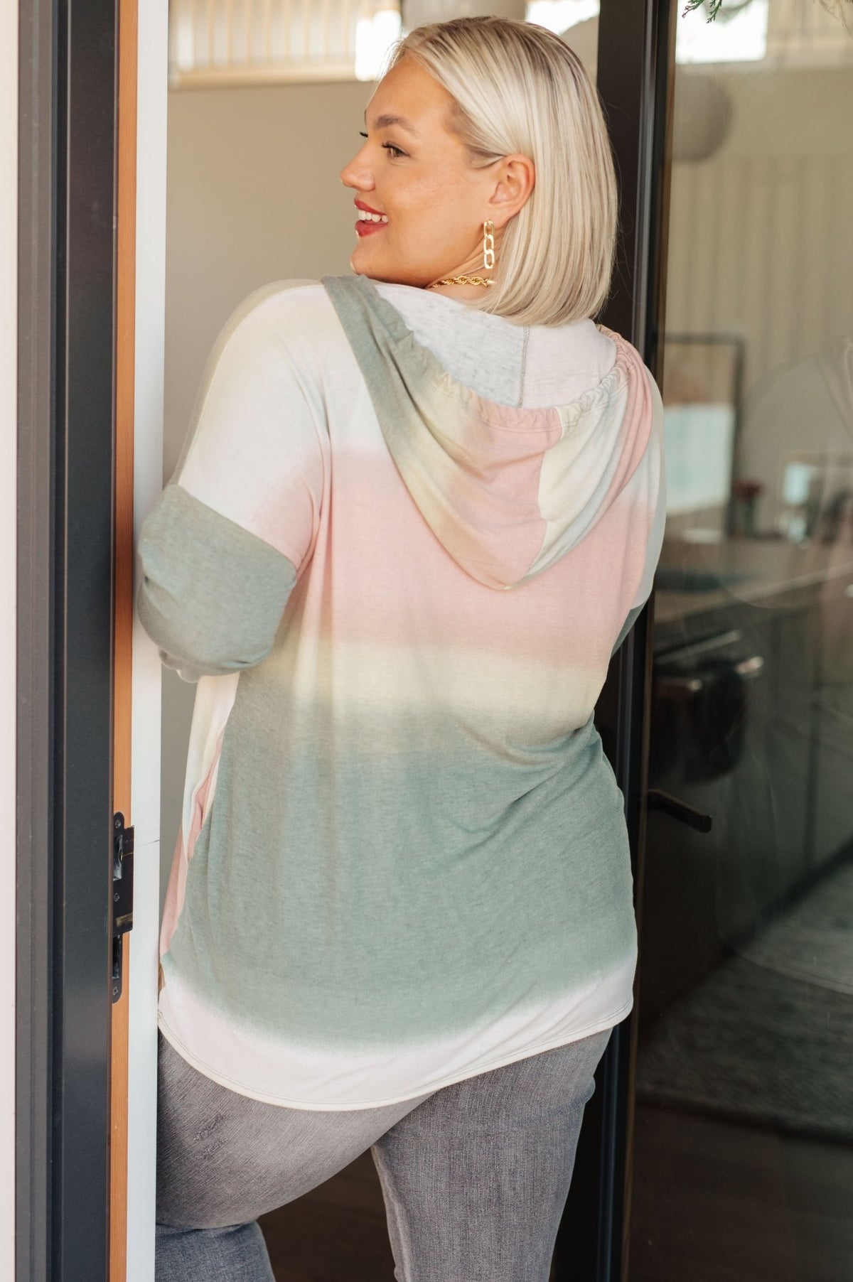 Hazy Horizon Ombre Hoodie - Happily Ever Atchison Shop Co.