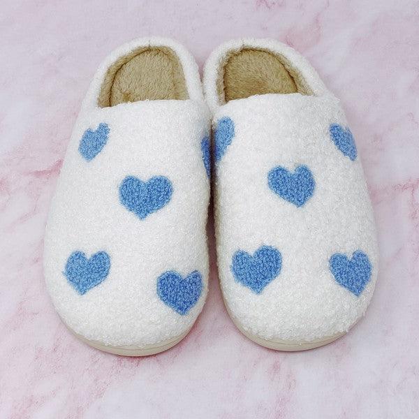 Heart Full Cozy Lounge Slippers - Happily Ever Atchison Shop Co.