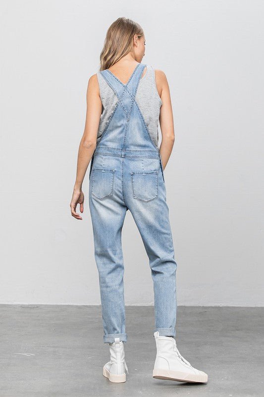 HEAVY BODY PREMIUM DESTROY OVERALLS - Happily Ever Atchison Shop Co.