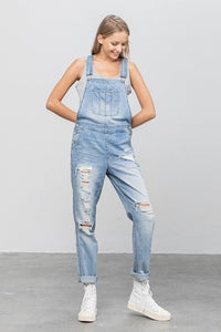 HEAVY BODY PREMIUM DESTROY OVERALLS - Happily Ever Atchison Shop Co.