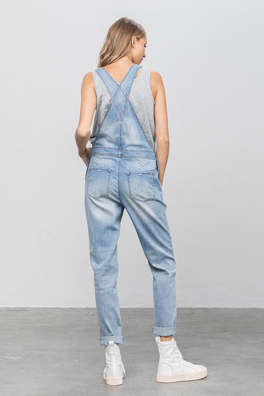 HEAVY BODY PREMIUM DESTROY OVERALLS - Happily Ever Atchison Shop Co.