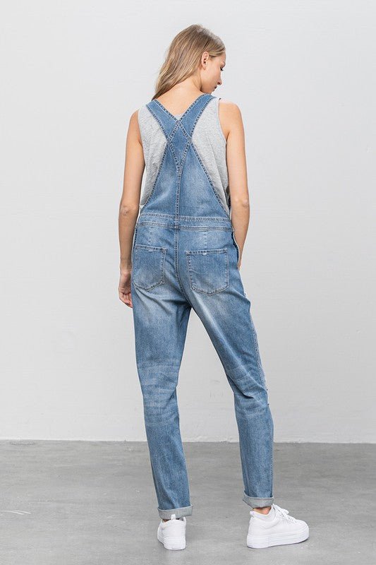 HEAVY BODY PREMIUM DESTROY OVERALLS - Happily Ever Atchison Shop Co.