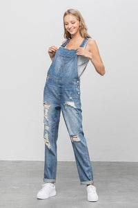 HEAVY BODY PREMIUM DESTROY OVERALLS - Happily Ever Atchison Shop Co.