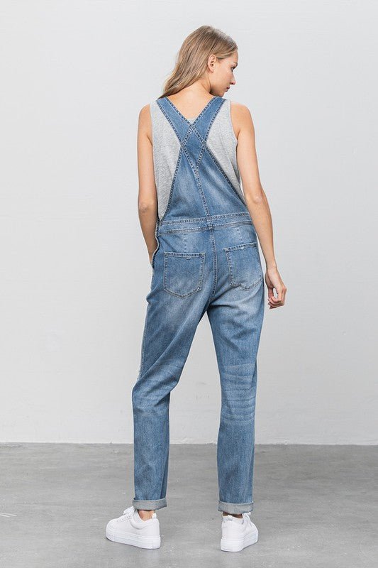 HEAVY BODY PREMIUM DESTROY OVERALLS - Happily Ever Atchison Shop Co.