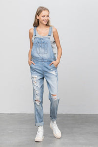 HEAVY BODY PREMIUM DESTROY OVERALLS - Happily Ever Atchison Shop Co.