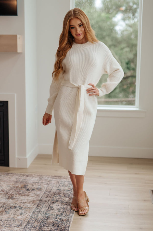 Hello Darling Sweater Dress - Happily Ever Atchison Shop Co.