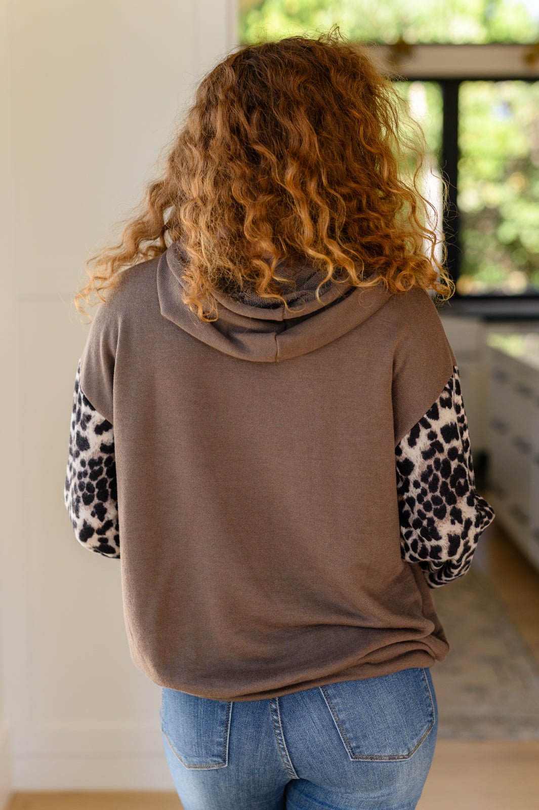 Here And There Leopard Print Hoodie - Happily Ever Atchison Shop Co.