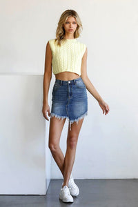 HIGH RISE MINI SKIRT - Happily Ever Atchison Shop Co.
