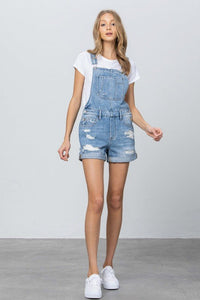 HIGH RISE SHORTALL OVERALL - Happily Ever Atchison Shop Co.